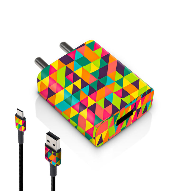 Mosaic Square Pattern - MI 10W & 18W Charger Skin