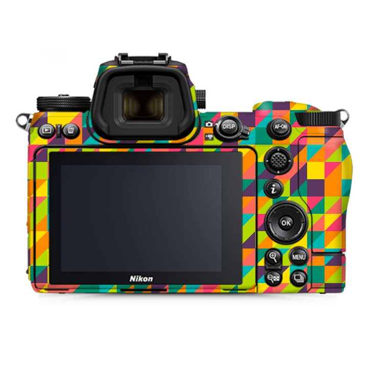 Mosaic Square Pattern - Nikon Camera Skins