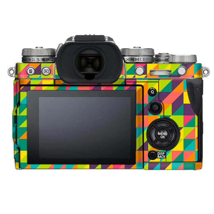 Mosaic Square Pattern - FujiFilm Camera Skin