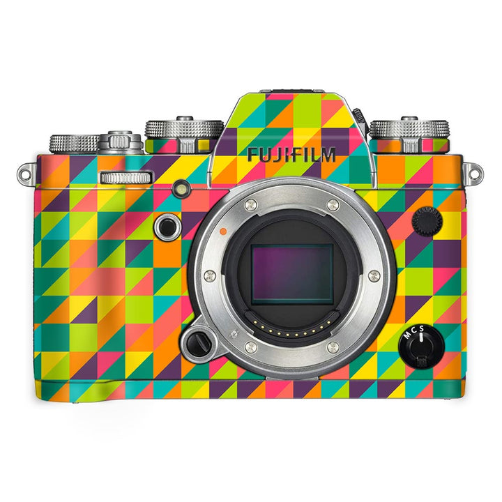 Mosaic Square Pattern - FujiFilm Camera Skin