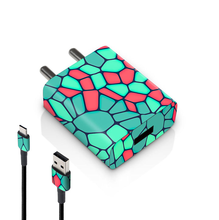 Mosaic Tile Pattern - MI 10W & 18W Charger Skin
