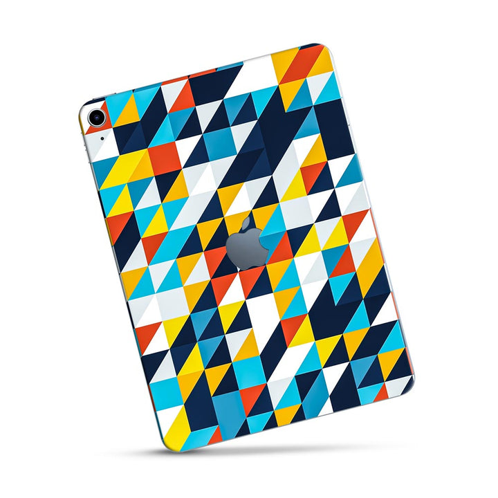 Mosaic Triangle Pattern - Apple Ipad Skin