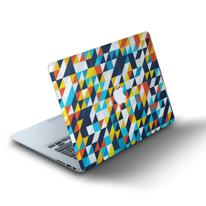 Mosaic Triangle Pattern - MacBook Skins