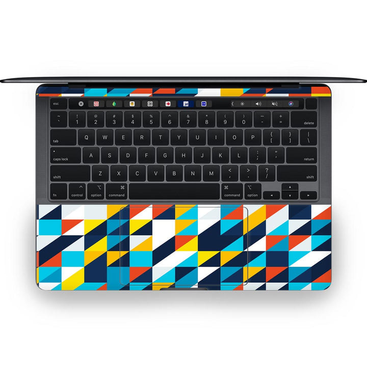 Mosaic Triangle Pattern - MacBook Skins