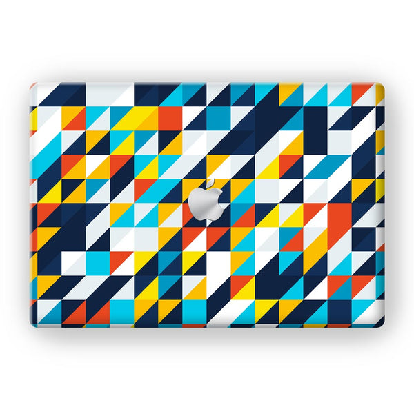 Mosaic Triangle Pattern - MacBook Skins