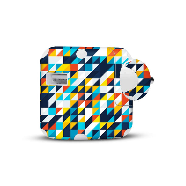 Mosaic Triangle Pattern - Apple 2019 10W Charger skin