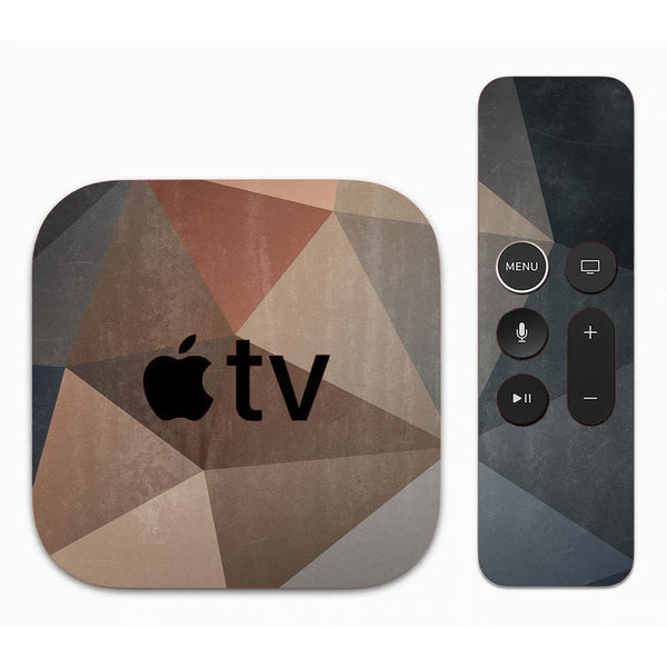 Mosaic Black Pattern - Apple TV Skin