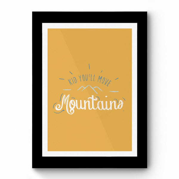 Mountains 01 - Framed Poster