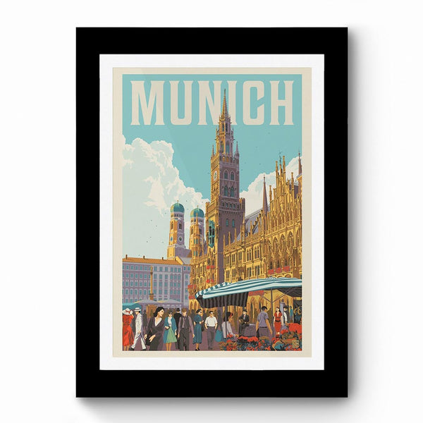 Munich - Framed Poster