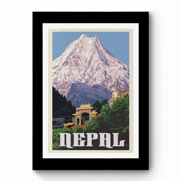 Nepal - Framed Poster
