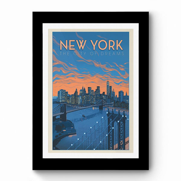 New York - Framed Poster