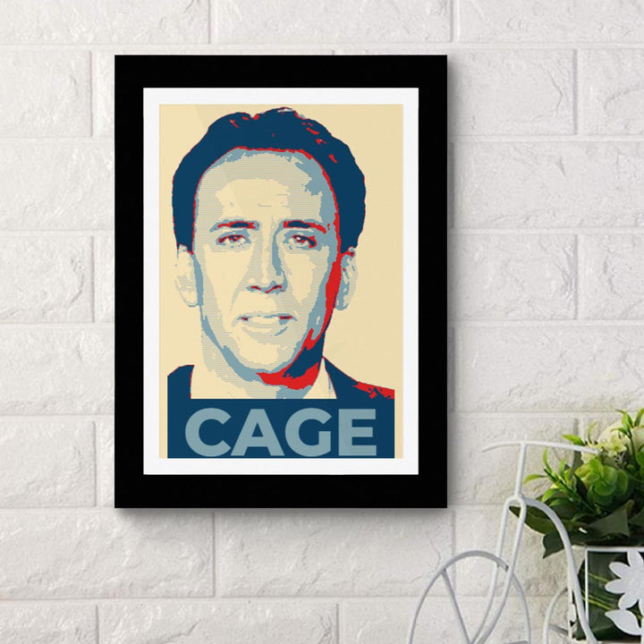 Nicolas Cage - Framed Poster