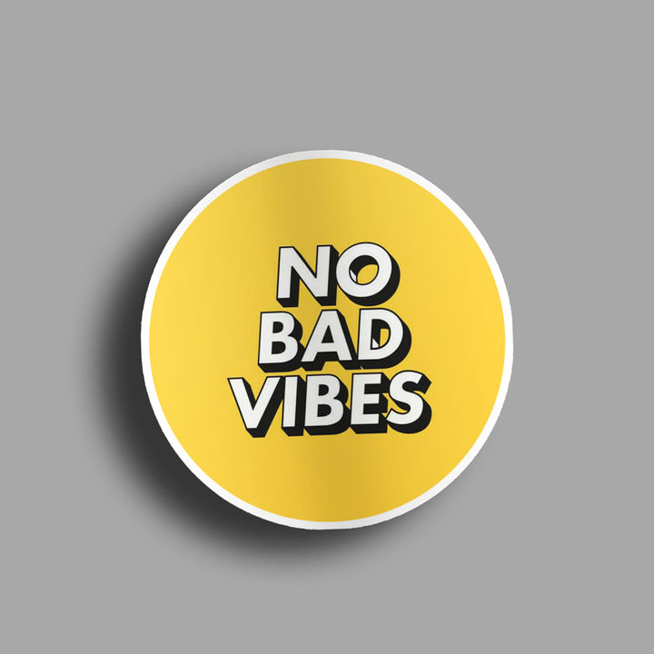 No Bad Vibes - Sticker