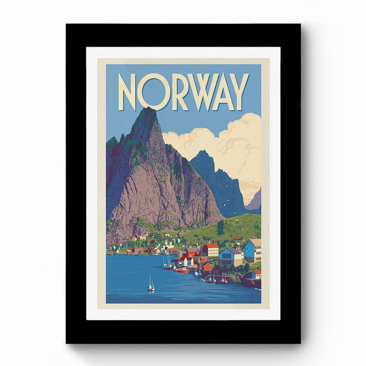 Norway - Framed Poster