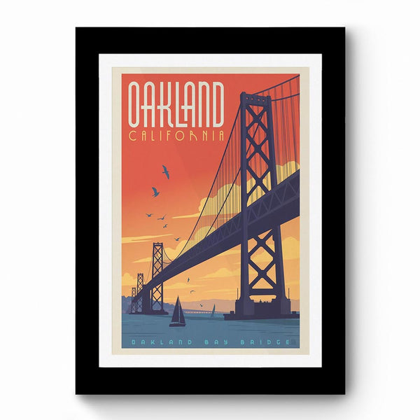 Oakland California - Framed Poster