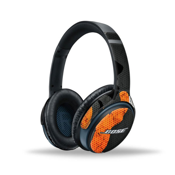 Orange Camo Pattern - Bose SoundLink wireless headphones II Skins