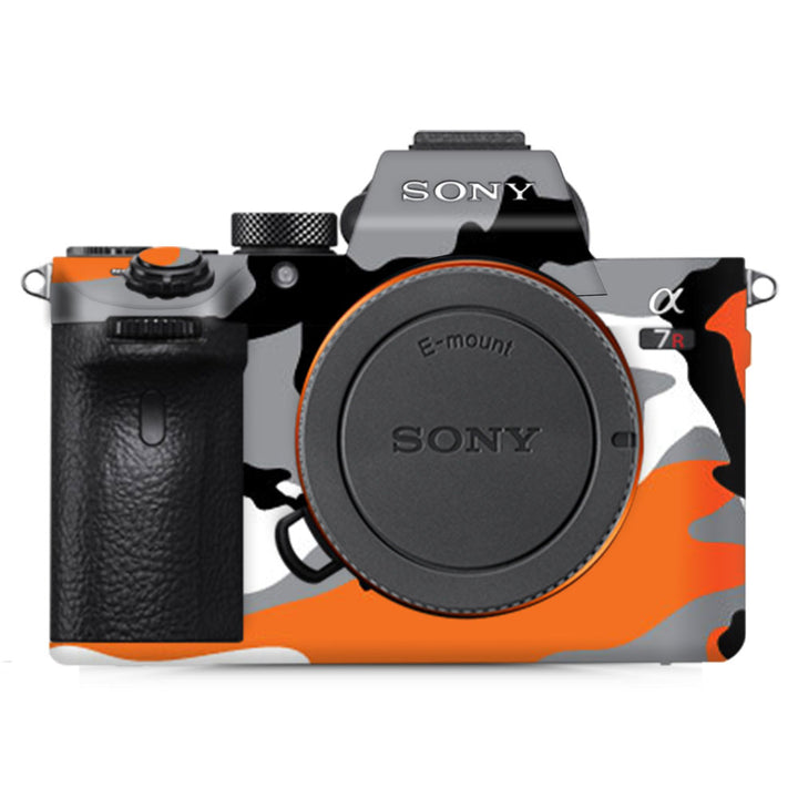 Orange Camo  - Sony Camera Skins