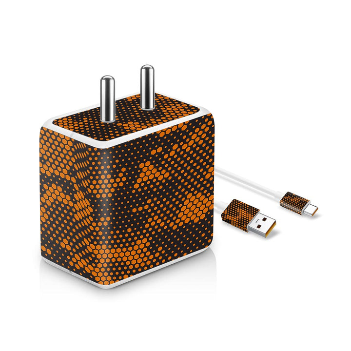 Orange Hive Camo - VOOC Charger Skin