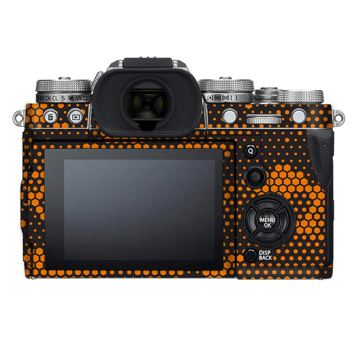 Orange Hive Camo - FujiFilm Camera Skin By Sleeky India