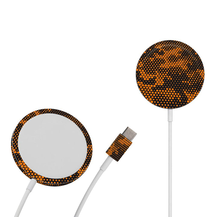 Orange Hive Camo - Apple Magsafe Skin