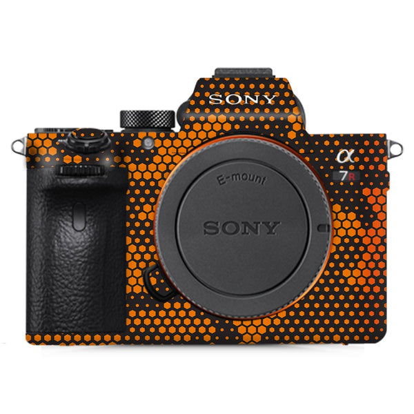 Orange Hive Camo - Sony Camera Skins By Sleeky India