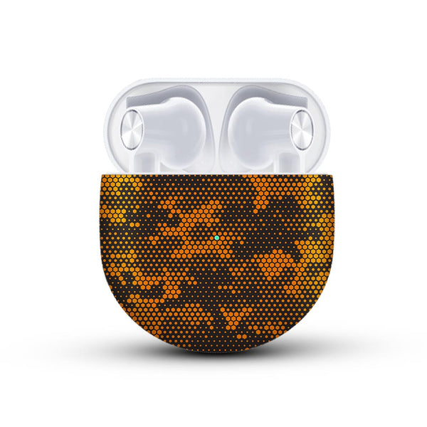 Orange Hive Camo - Oneplus Buds pro2 Skin