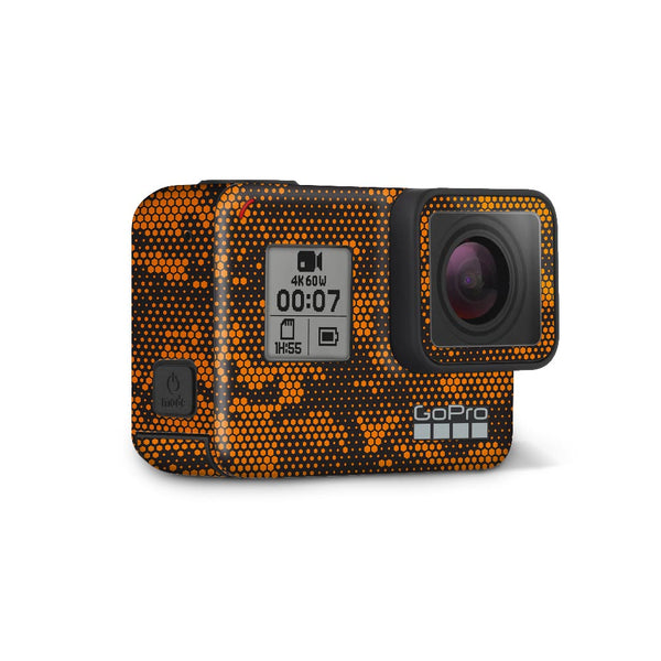 Orange Hive Camo - GoPro Skin