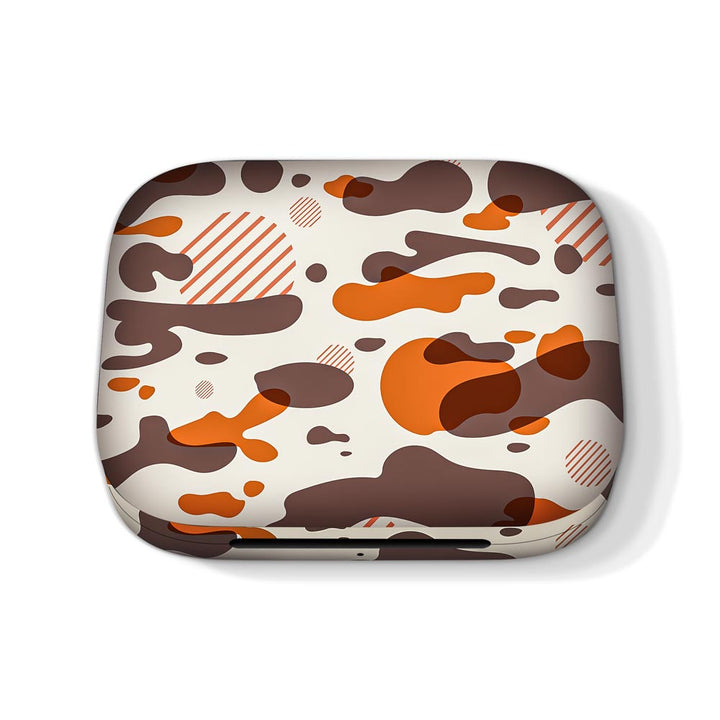 Orange Modern Camo - Oneplus Buds pro2 Skin