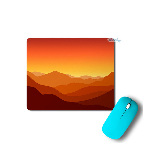 Orange Mountains - Mousepad