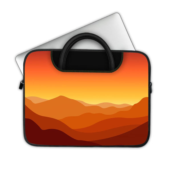 Orange Mountains - Pockets Laptop Sleeve