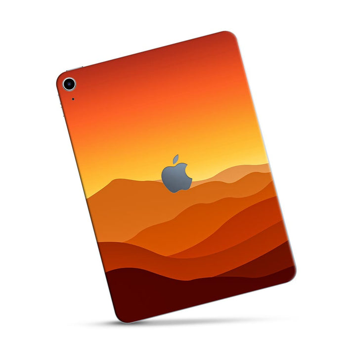 Orange Mountains - Apple Ipad Skin