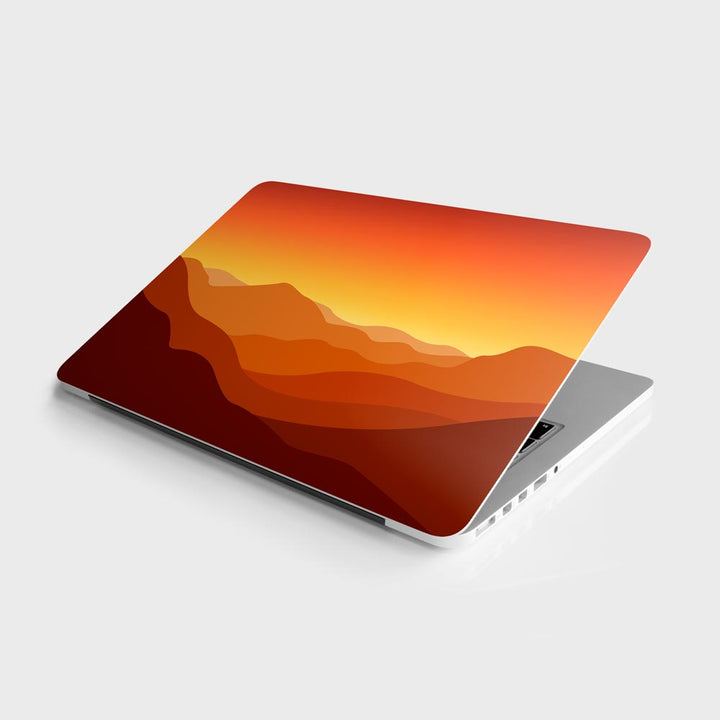 Orange Mountains - Laptop Skins