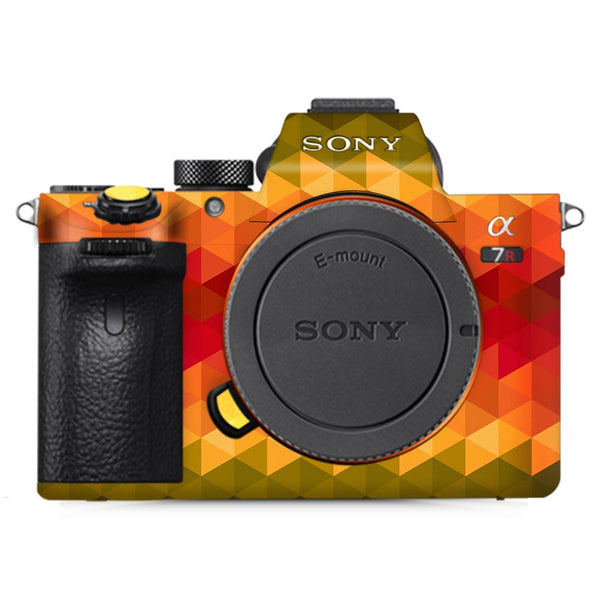 Orange Noisy Mosaic -  Sony Camera Skins