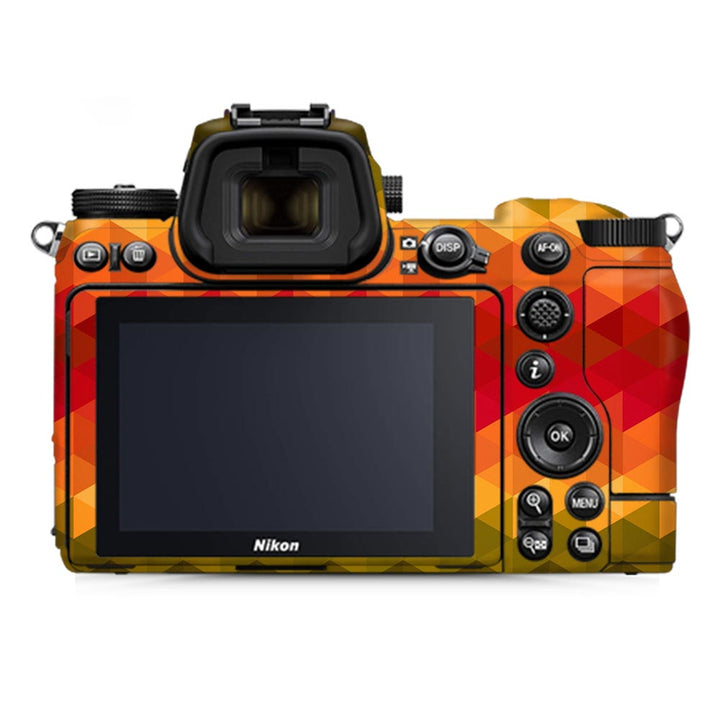 Orange Noisy Mosaic - Nikon Camera Skins