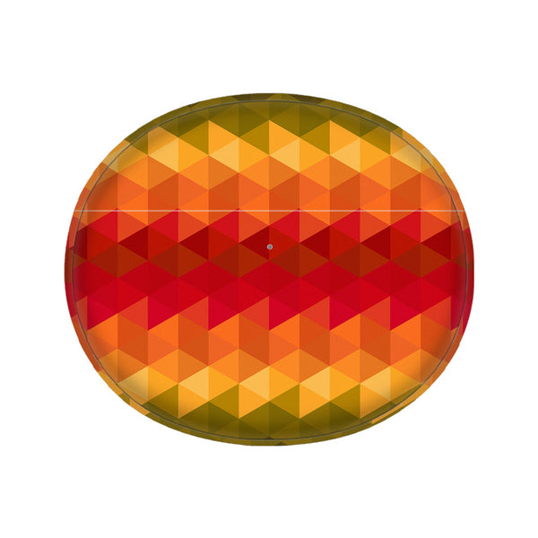 Orange Noisy Mosaic - Oppo Enco Air 2 Skins