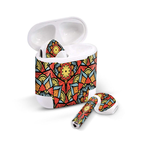 Orange Orient Seamless Pattern - Airpods 1/2/3 Skin