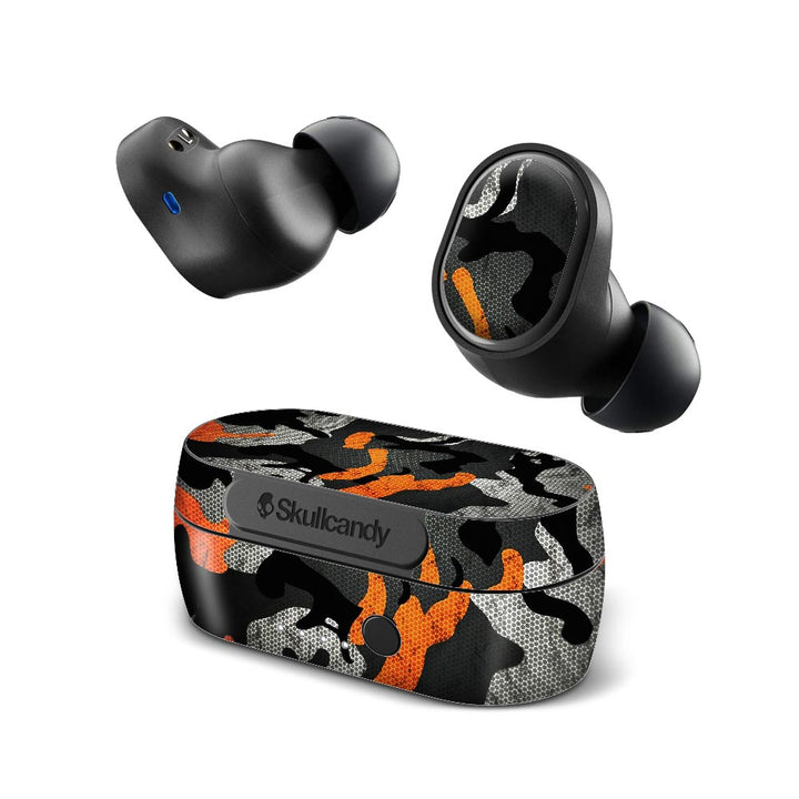 Orange Pattern Camo - Skullcandy Sesh Skin