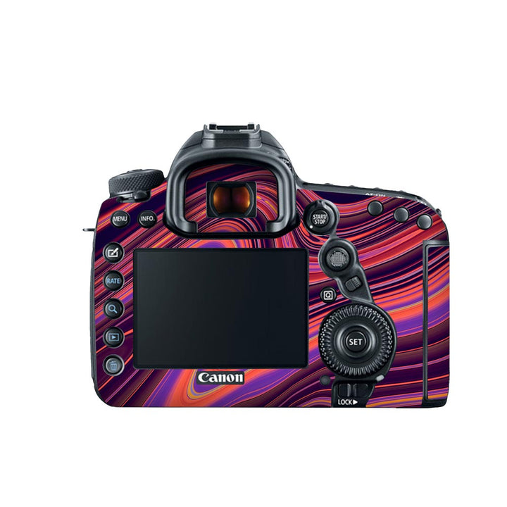 Purple Liquid Marble - Canon Camera Skins