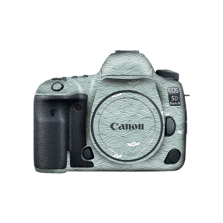 Paper Boat Pattern - Canon Camera Skins