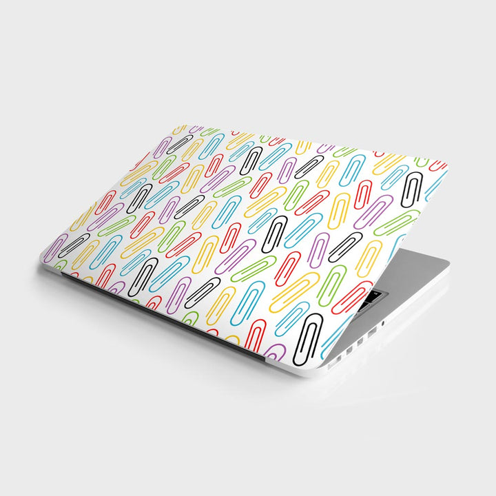 Paper Clips - Laptop Skins