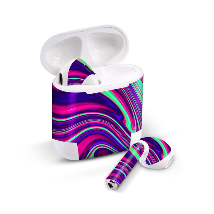 Pastel Liquid Marble - Airpods 1/2/3 Skin