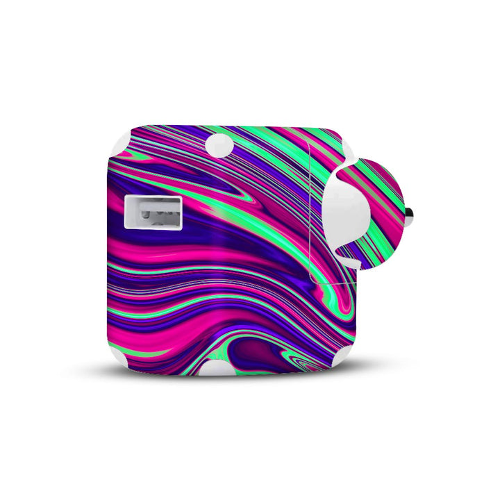 Pastel Liquid Marble - Apple 2019 10W Charger skin