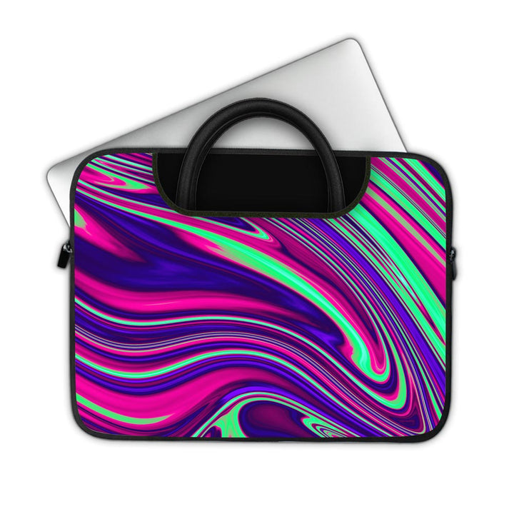 Pastel Liquid Marble - Pockets Laptop Sleeve