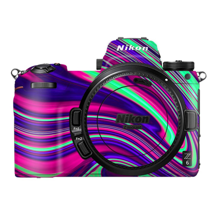 Pastel Liquid Marble - Nikon Camera Skins