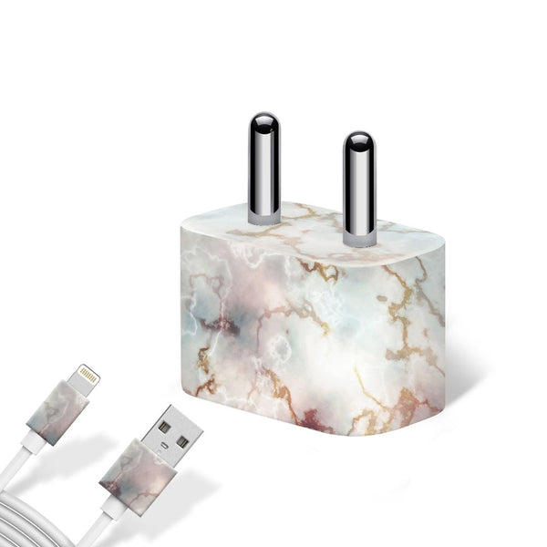 Pastel Marble - Apple charger 5W Skin
