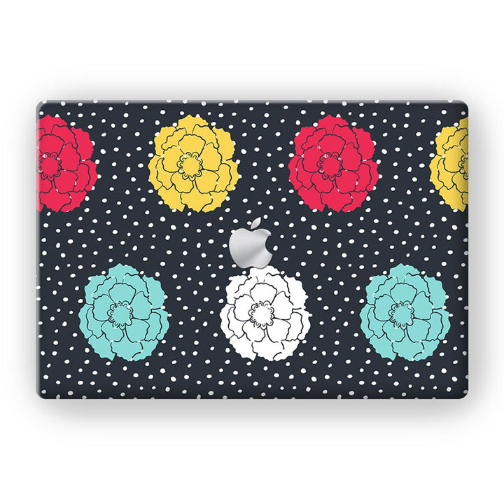 Peony Colorful - MacBook Skins