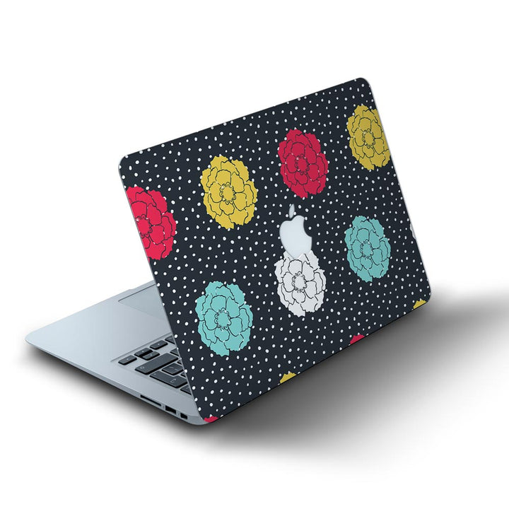 Peony Colorful - MacBook Skins
