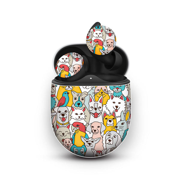 Pets By The Doodleist -  Google Pixel Buds A-Series Skins