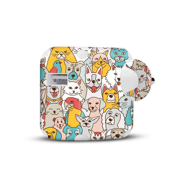 Pets By The Doodleist - Apple 2019 10W Charger skin