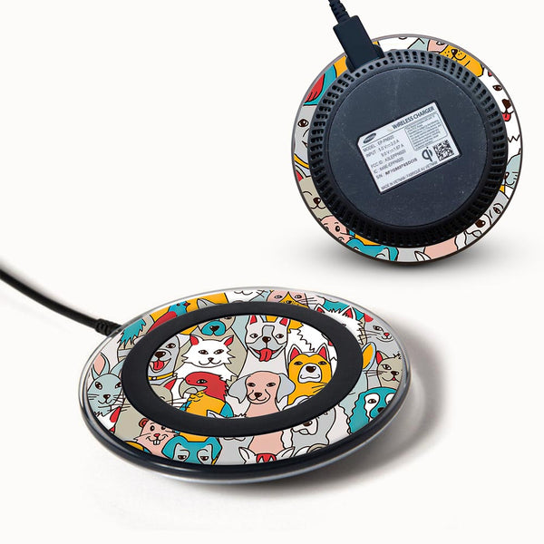Pets By The Doodleist - Samsung Wireless Charger 2015 Skins